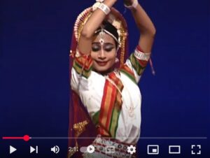 Sharanya Mukhopadhyay – Dance Debut (Bengali song)